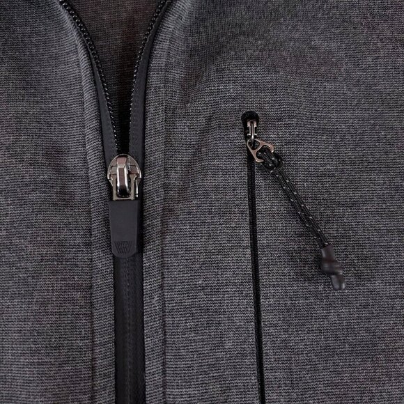 Mack Weldon Mens Size XL Atlas Full Zip Jacket Gray Athleisure Performance - Picture 7 of 16